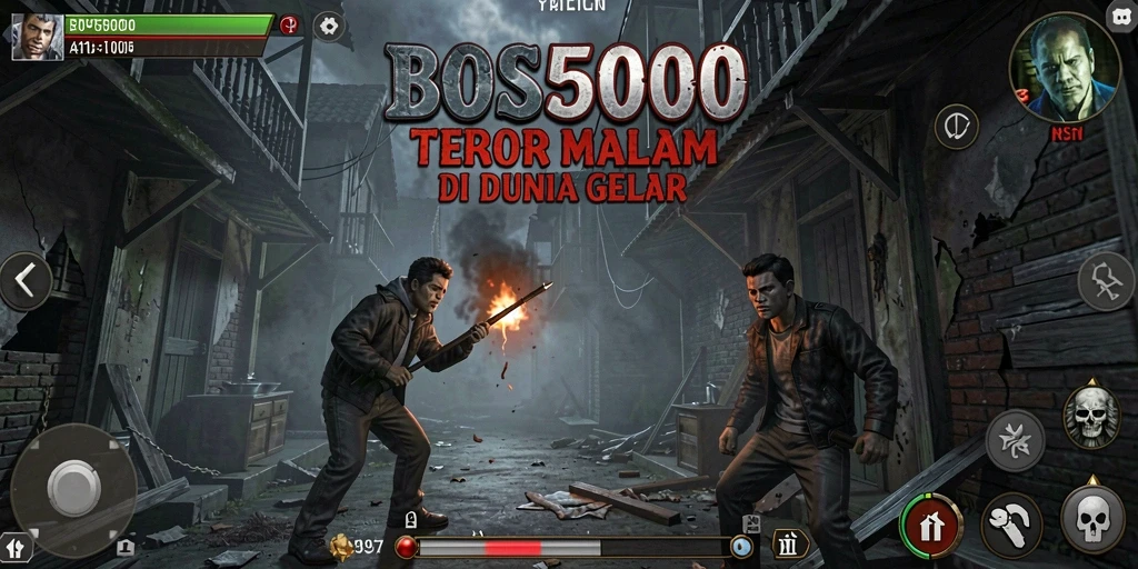 Gameplay menakutkan dengan atmosfer mencekam yang intens.