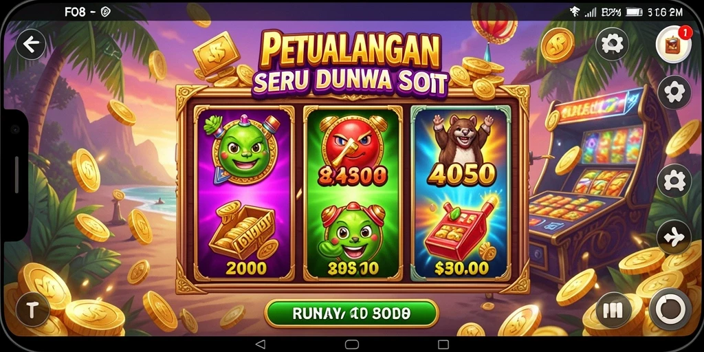 Tampilan menarik dari gameplay FO8 yang seru dan penuh aksi.