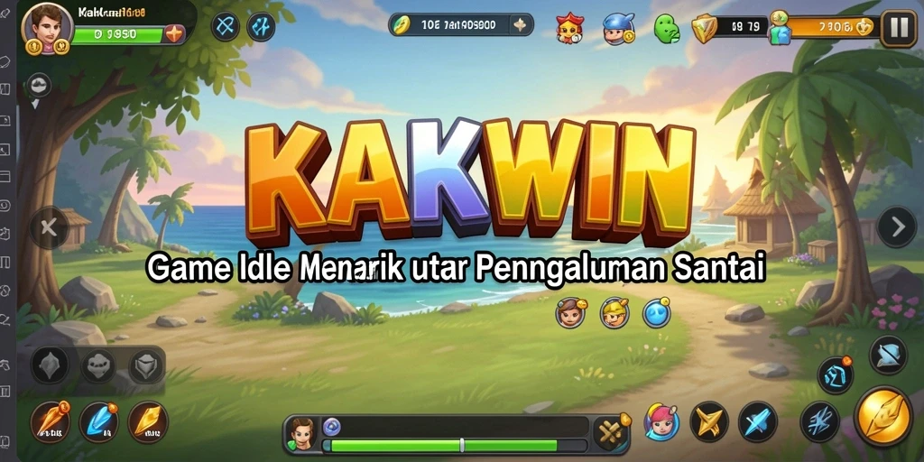 Tampilan gameplay KAKWIN yang menyenangkan dan interaktif.