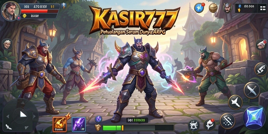 Tampilan seru dari gameplay ARPG KASIR777 dengan aksi mendebarkan.