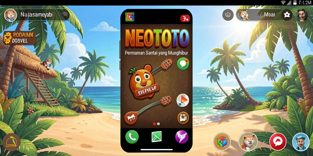 Tampilan gameplay NEOTOTO yang mengasyikkan dan penuh warna.