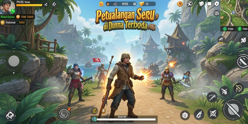 Menampilkan gameplay menarik dalam dunia Open World.