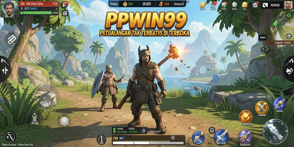 Tampilan dinamis gameplay PPWIN99 yang mempesona.