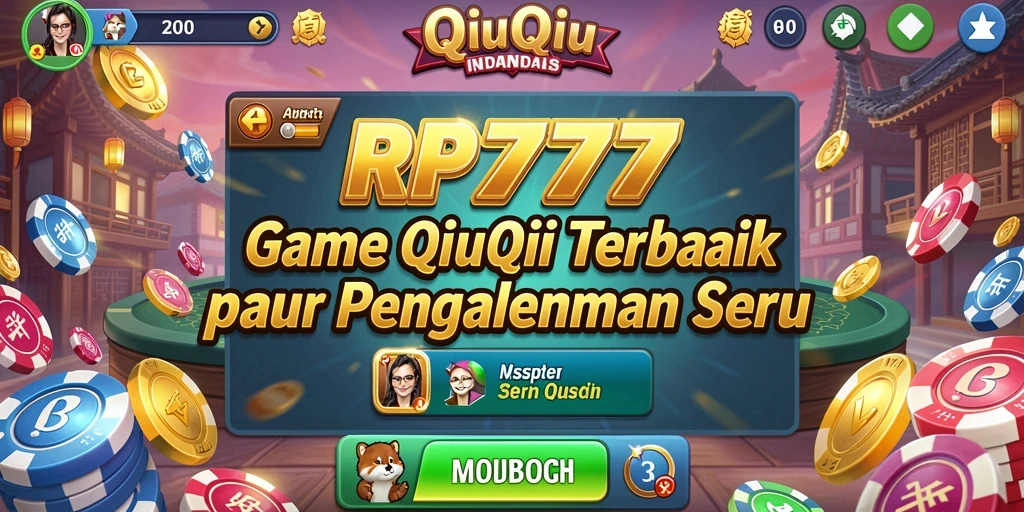 Tampilan gameplay QiuQiu yang mendebarkan dan interaktif.