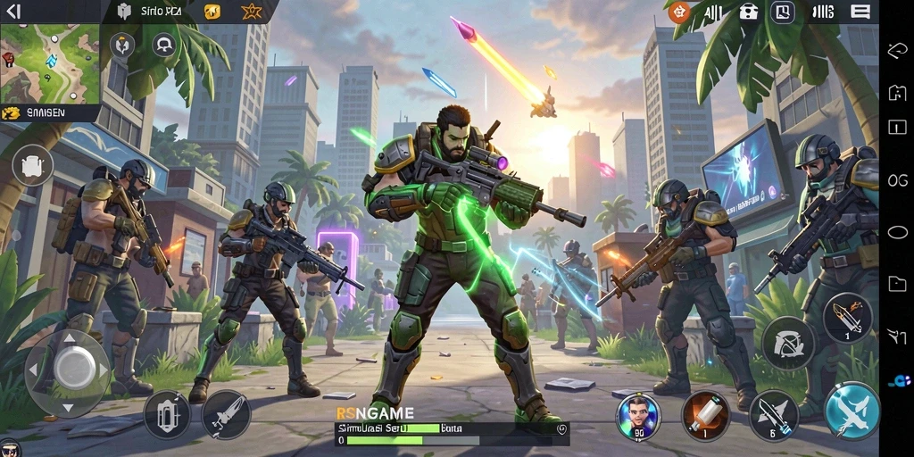 Tampilan gameplay RSNGAME yang menarik dan interaktif.