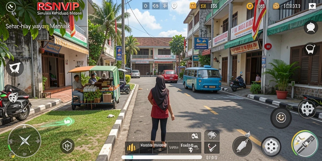 Gambaran gameplay RSNVIP yang menarik dan mendetail.