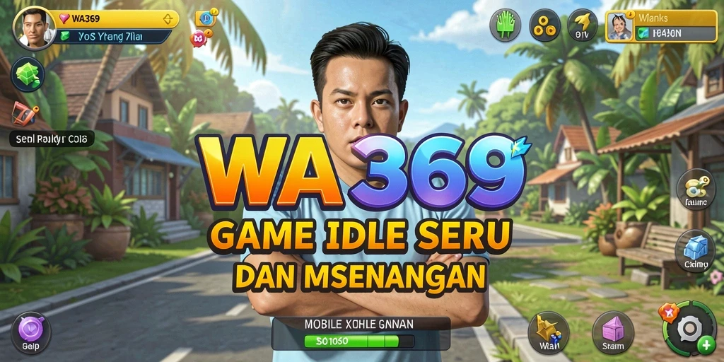 Tampilan gameplay WA369 menunjukkan keseruan dalam genre Idle.