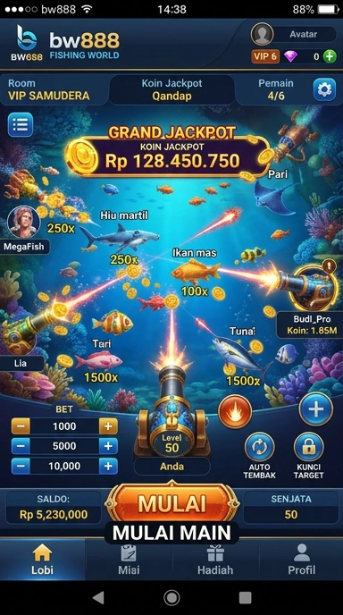 Proses unduh aplikasi di bw888 yang mudah dan cepat.